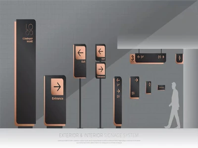 Sinalização interna Brasília - Placas de identificação para empresas e comércios